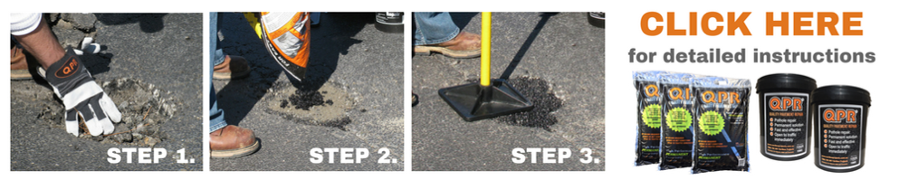 How to use QPR Cold Asphalt | Basic Instructions |  Earthco Projects.